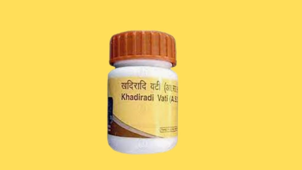 Khadiradi Vati Uses In Hindi