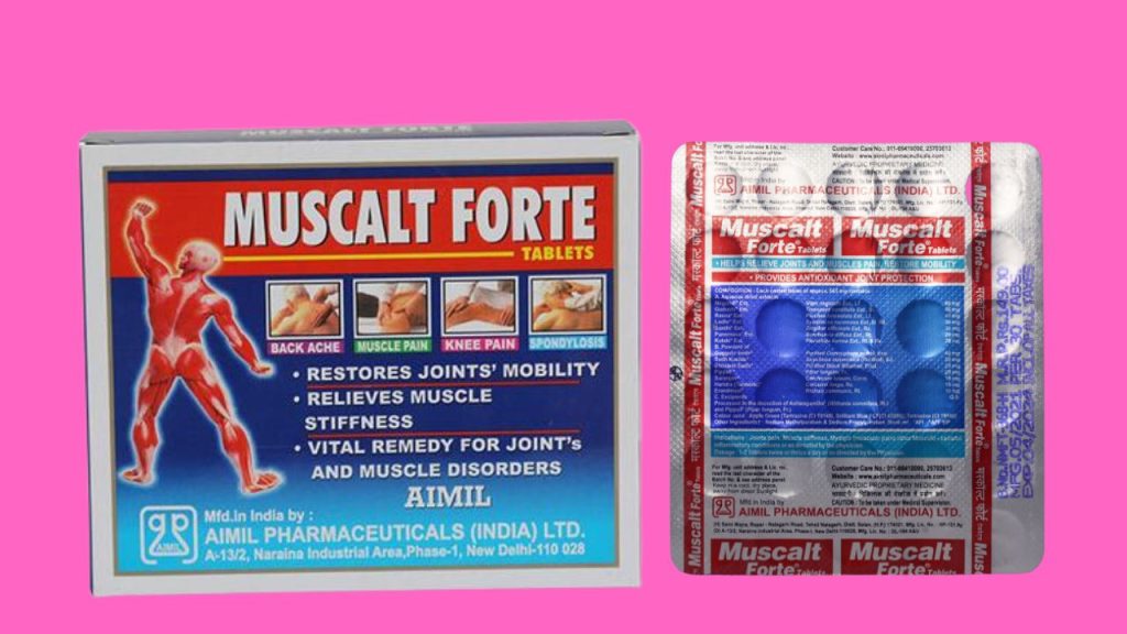 Muscalt Forte Tablet Uses In Hindi