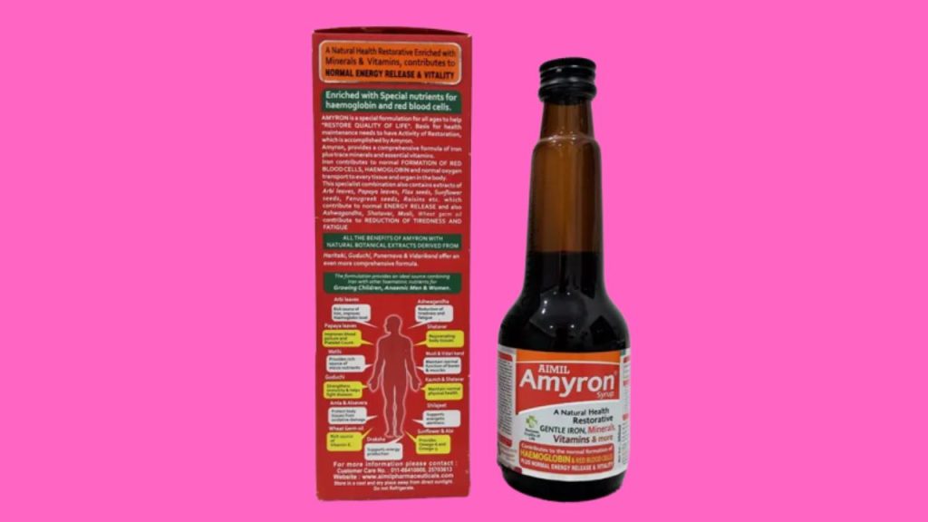 Amyron Syrup Uses In Hindi