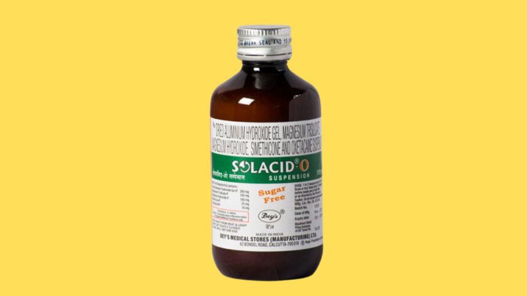 Solacid Syrup Uses In Hindi